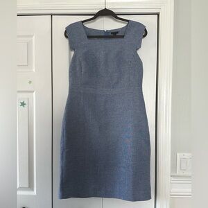 Ann Taylor Linen Blend Sheath Dress